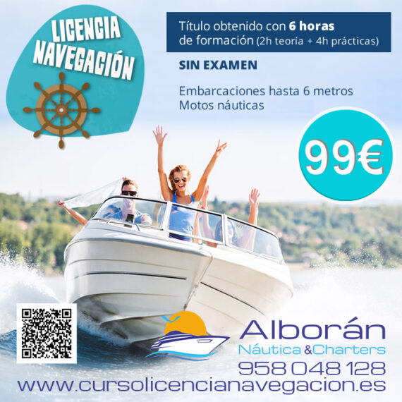 Curso Licencia De Navegación 99€ - Tlf 958 048 138